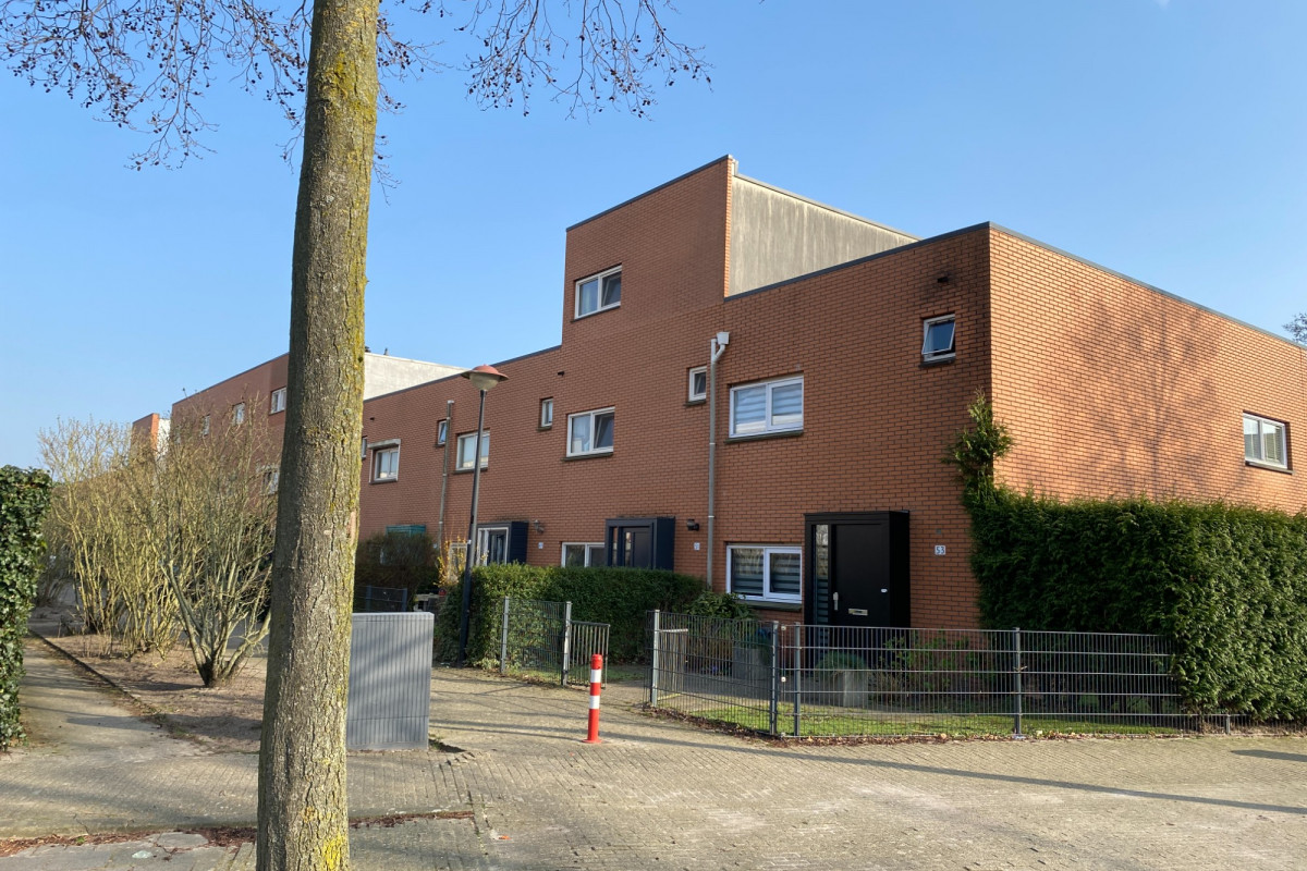 Dakopbouw wijk Nieuwland te Amersfoort